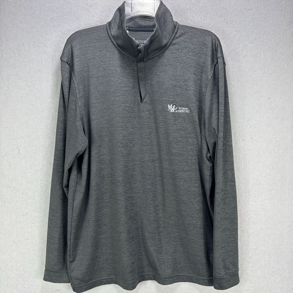 Under Armour Golf Men's Large The Courses at Andrews 1/4 Zip